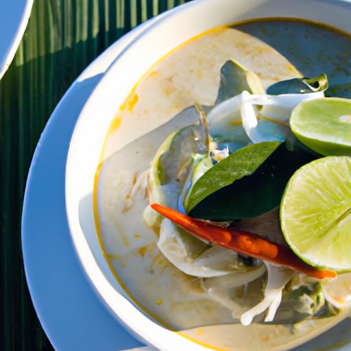 Aromatic thai coconut ⁣& Lemongrass ⁣Soup: A⁣ Flavor journey