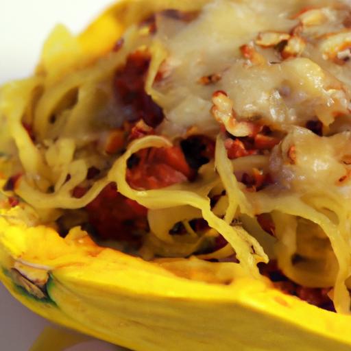 Twist⁤ on ⁣Classic: Spaghetti‌ Squash⁤ with Turkey Bolognese