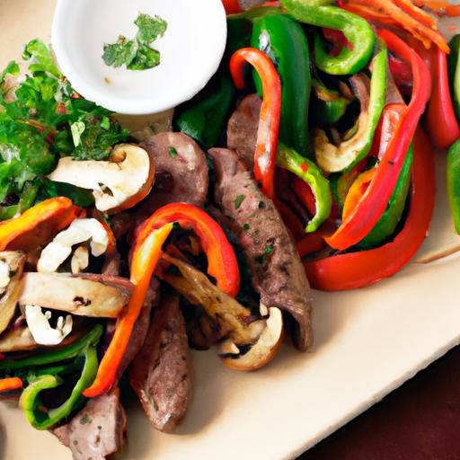 Sizzle & ⁤Serve: Easy Sheet Pan Steak Fajitas Recipe