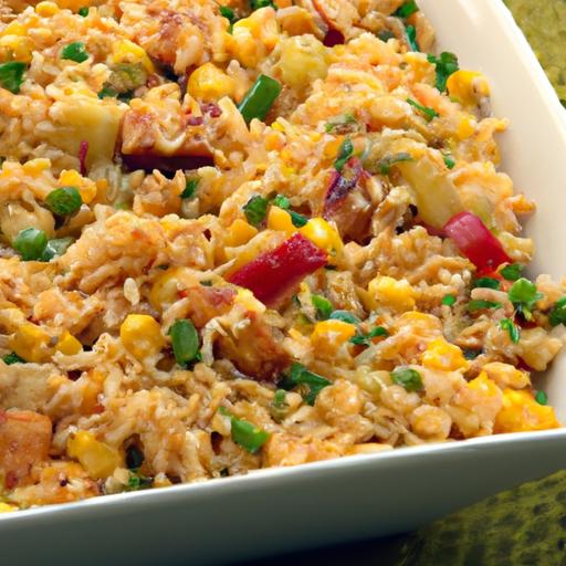 One-Pan BBQ Chicken & Corn Rice Bowl: Easy,Flavor-Packed Meal