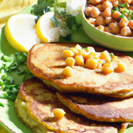 Wholesome Savory Chickpea Flour Pancakes: A Protein-Packed Delight