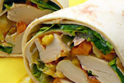 Wrap It Up: Deliciously Healthy Turkey & Hummus Combo
