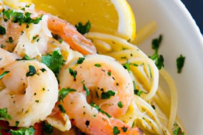 Zesty One-Pot Lemon Garlic Shrimp Pasta: Quick & Flavorful