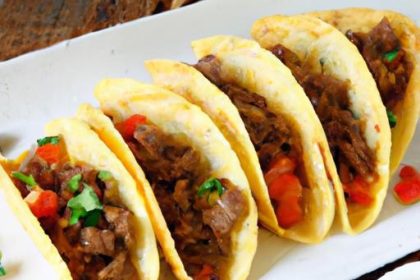 Cheesy Beef Taco Pockets: Flavor-Packed Tortilla Treats